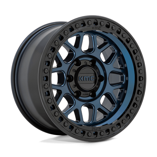 KMC KM54979050900 KM549 17X9 5X5.0 MN-BLUE GBLK-LP 0MM - Truck Part Superstore