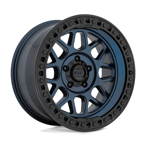 KMC KM54989050912N KM549 18X9 5X5.0 MN-BLUE GBLK-LP -12MM - Truck Part Superstore