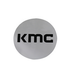KMC KM704CAPB-CH KM704 CAP SNAP IN - CHROME BLACK LOGO - Truck Part Superstore