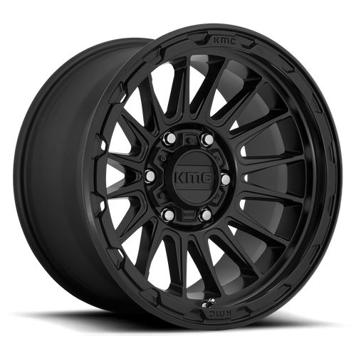 KMC KM70688012738 KM706 18X8 5X4.5 S-BLK 38MM - Truck Part Superstore