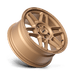 KMC KM71678012638 KM716 17X8 5X4.5 M-BRONZE 38MM - Truck Part Superstore