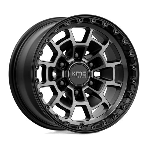KMC KM71868068400 KM718 16X8 6X5.5 S-BLK GTCC 00MM - Truck Part Superstore