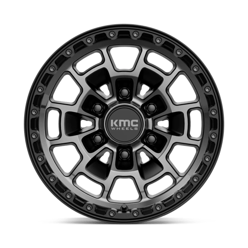 KMC KM71878563400 KM718 17X8.5 6X135 S-BLK GTCC 00MM - Truck Part Superstore