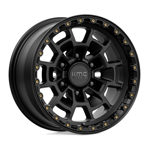 KMC KM71878558700 KM718 17X8.5 5X150 S-BLK 00MM - Truck Part Superstore