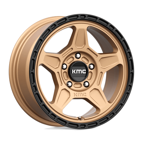 KMC KM72157051615 KM721 15X7 5X100 M-BRZ BLK LP 15MM - Truck Part Superstore