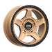 KMC KM72157051615 KM721 15X7 5X100 M-BRZ BLK LP 15MM - Truck Part Superstore