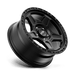 KMC KM72167012715 KM721 16X7 5X4.5 S-BLK 15MM - Truck Part Superstore