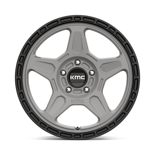 KMC KM72178012438 KM721 17X8 5X4.5 S-GRAY BLK LP 38MM - Truck Part Superstore