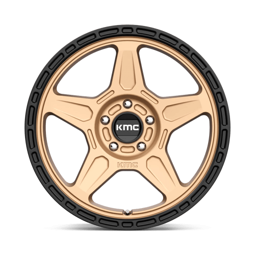KMC KM72188045638 KM721 18X8 5X4.25 M-BRZ BLK LP 38MM - Truck Part Superstore