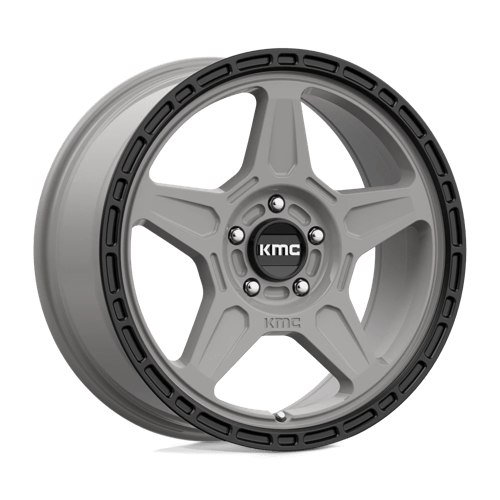 KMC KM72188042438 KM721 18X8 5X110 S-GRAY BLK LP 38MM - Truck Part Superstore