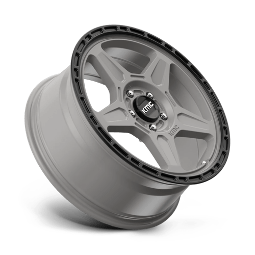 KMC KM72188052438 KM721 18X8 5X120 S-GRAY BLK LP 38MM - Truck Part Superstore