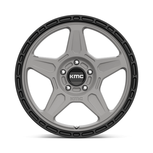 KMC KM72188042438 KM721 18X8 5X110 S-GRAY BLK LP 38MM - Truck Part Superstore