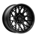 KMC KM72289068700 KM722 18X9 6X5.5 S-BLK 0MM - Truck Part Superstore