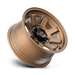 KMC KM72368068600US KM723 16X8 6X5.5 BRONZE 00MM - Truck Part Superstore