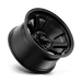KMC KM72379050712NUS KM723 17X9 5X5.0 S-BLK -12MM - Truck Part Superstore