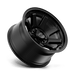 KMC KM72379068712NUS KM723 17X9 6X5.5 S-BLK -12MM - Truck Part Superstore