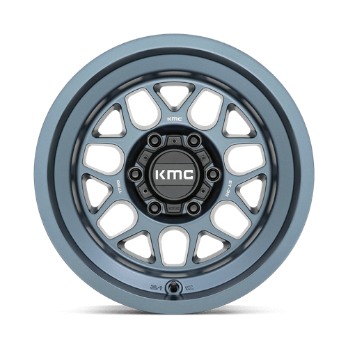 KMC KM725LX17906838N KM725 17X9 6X5.5 MTL-BLUE -38MM - Truck Part Superstore
