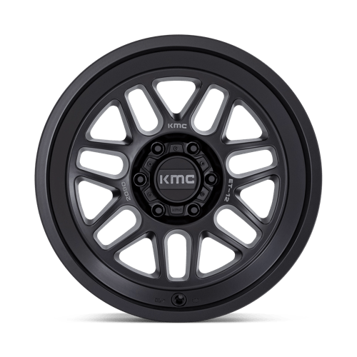 KMC KM725MX20906812N KM725 20X9 6X5.5 S-BLK -12MM - Truck Part Superstore