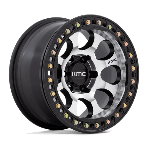 KMC KM237DB17905038N KM237 17X9 5X5.0 MACH-FC-BLK -38MM - Truck Part Superstore
