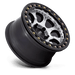 KMC KM237DB17906012N KM237 17X9 6X5.5 MACH-FC-BLK -12MM - Truck Part Superstore