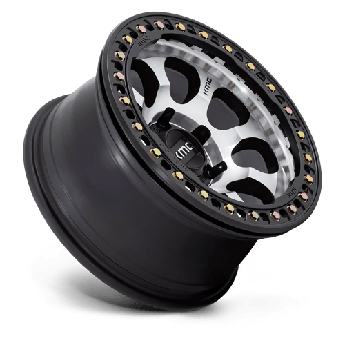 KMC KM237DB17906038N KM237 17X9 6X5.5 MACH-FC-BLK -38MM - Truck Part Superstore