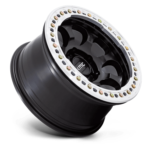KMC KM237MD17900012N KM237 17X9 BLANK S-BLK-MACH-RG -12MM (108-140) - Truck Part Superstore