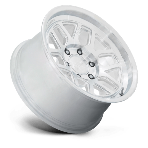 KMC KM446DX17856810N KM446 17X8.5 6X5.5 RAW-MACH -10MM - Truck Part Superstore