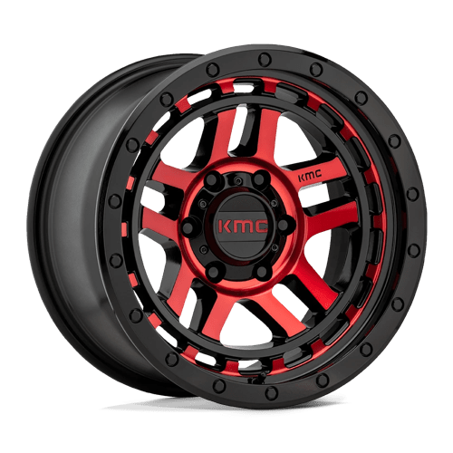 KMC KM54078568918 KM540 17X8.5 6X5.5 G-BLK MCH RTCC 18MM - Truck Part Superstore