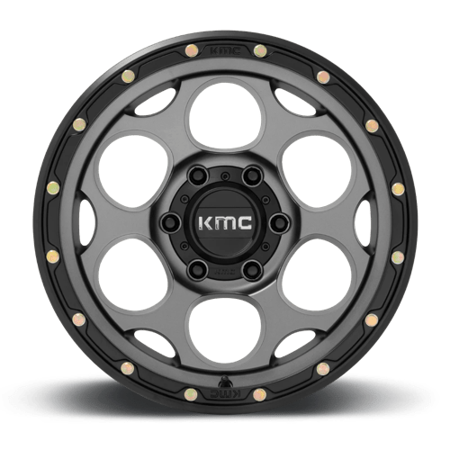KMC KM54178568900 KM541 17X8.5 6X5.5 S-GRY BLK-LP 00MM - Truck Part Superstore