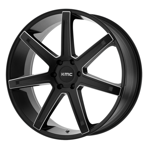 KMC KM70029063935 KM700 20X9 6X135 S-BLK MILL 35MM - Truck Part Superstore