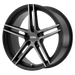 KMC KM70399552535 KM703 19X9.5 5X120 S-BLK TITAN FACE 35MM - Truck Part Superstore