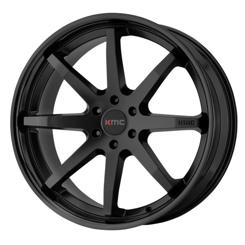 KMC KM71529062730 KM715 20X9 6X5.5 S-BLK G-BLK LIP 30MM - Truck Part Superstore
