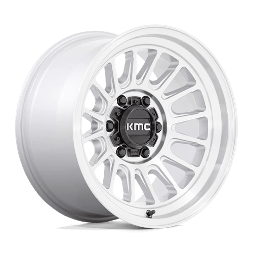 KMC KM72468068500US KM724 16X8 6X5.5 SLV-MACH 0MM - Truck Part Superstore