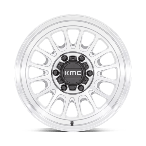 KMC KM72468068500US KM724 16X8 6X5.5 SLV-MACH 0MM - Truck Part Superstore