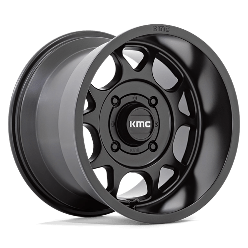 KMC Powersports KS137MX15104400 KS137 15X10 4X156 S-BLK 0MM - Truck Part Superstore