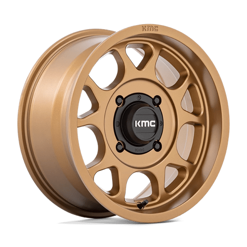 KMC Powersports KS137ZX15704410 KS137 15X7 4X156 M-BRNZ 10MM - Truck Part Superstore