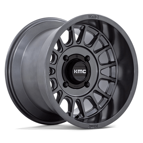 KMC Powersports KS138AX15104400 KS138 15X10 4X156 ANTHRACITE 0MM - Truck Part Superstore