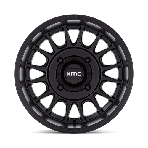 KMC Powersports KS138MX15104400 KS138 15X10 4X156 S-BLK 0MM - Truck Part Superstore