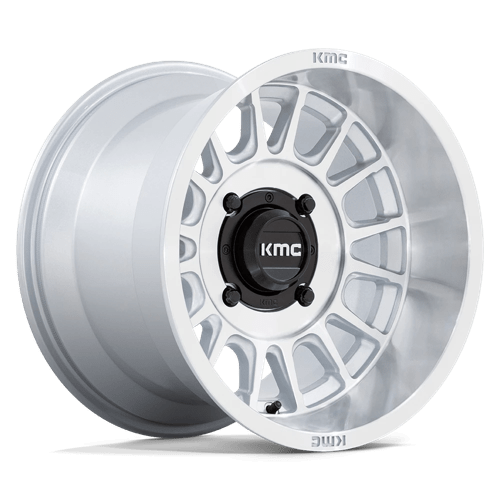 KMC Powersports KS138SD15104800 KS138 15X10 4X137 SLV-MACH-FC 0MM - Truck Part Superstore