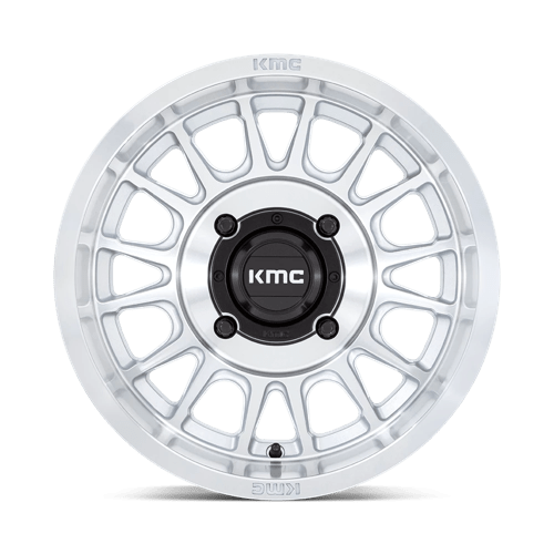 KMC Powersports KS138SD15104400 KS138 15X10 4X156 SLV-MACH-FC 0MM - Truck Part Superstore