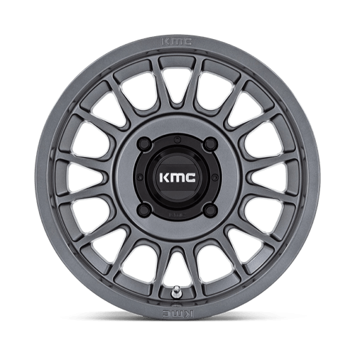 KMC Powersports KS138AX15704410 KS138 15X7 4X156 ANTHRACITE 10MM - Truck Part Superstore