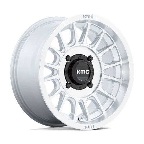 KMC Powersports KS138SD15704810 KS138 15X7 4X137 SLV-MACH-FC 10MM - Truck Part Superstore
