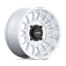 KMC Powersports KS138SD15704810 KS138 15X7 4X137 SLV-MACH-FC 10MM - Truck Part Superstore
