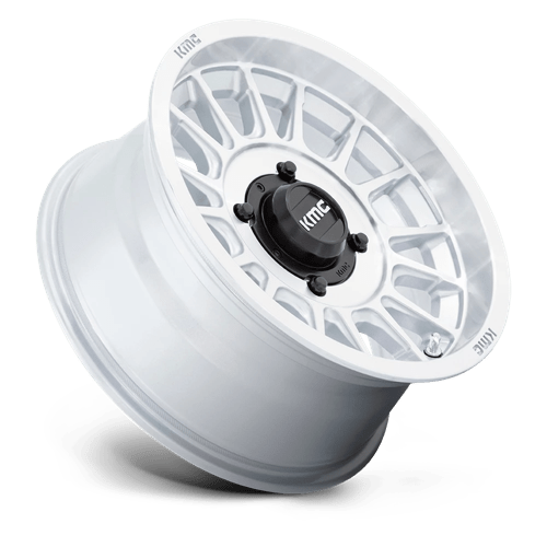 KMC Powersports KS138SD15704410 KS138 15X7 4X156 SLV-MACH-FC 10MM - Truck Part Superstore