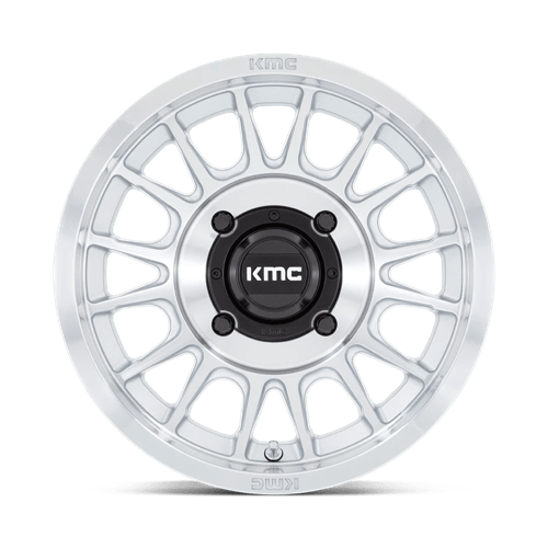 KMC Powersports KS138SD15704810 KS138 15X7 4X137 SLV-MACH-FC 10MM - Truck Part Superstore