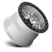 KMC Powersports KS23556048538 KS235 15X6 4X137 MACH 38MM - Truck Part Superstore