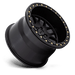 KMC Powersports KS23557048710 KS235 15X7 4X137 S-BLK 10MM - Truck Part Superstore