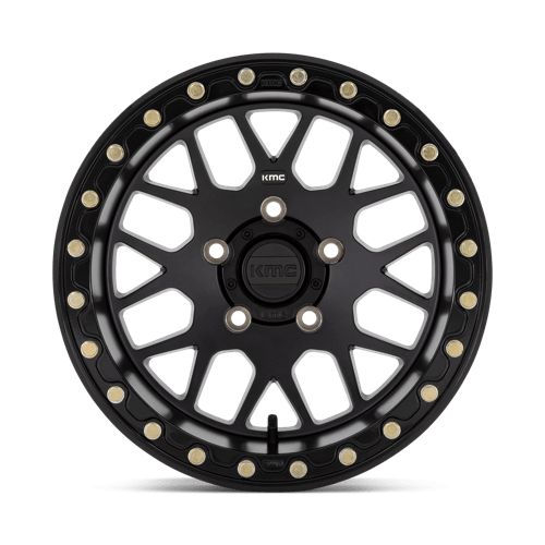 KMC Powersports KS23547040738 KS235 14X7 4X110 S-BLK 38MM - Truck Part Superstore