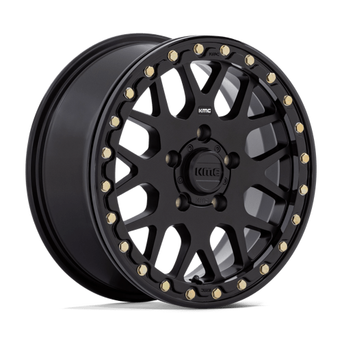KMC Powersports KS23556012738 KS235 15X6 5X4.5 S-BLK 38MM - Truck Part Superstore