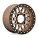 KMC Powersports KS23557040610 KS235 15X7 4X110 S-BRONZE 10MM - Truck Part Superstore